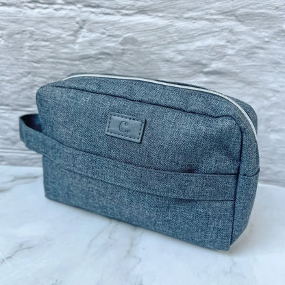 Cocooning Biocosmetics - Long Anthracite Pencil Case - Stylish & Sustainable Must-Have! ✏️🌿