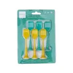Ersatzteilset 6 Darts gelb & türkis