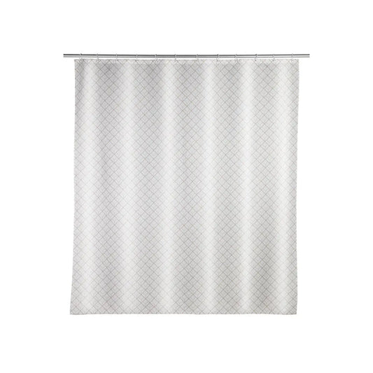 Wenko - Shower Curtain Cubique 180x200 cm - Stylish & Waterproof Decor 🚿✨