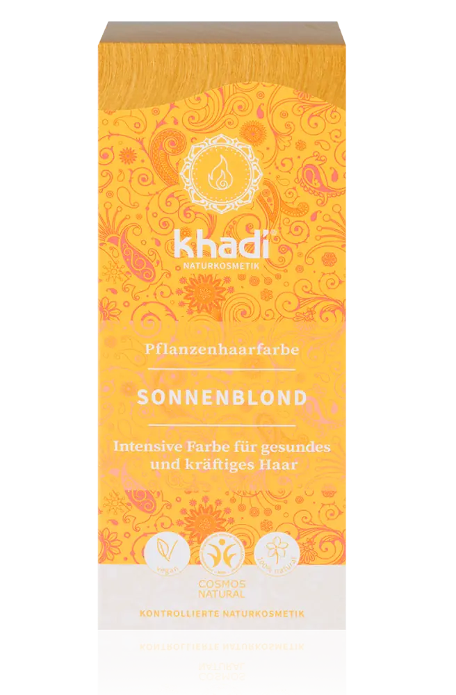 KHADI Pflanzenhaarfarbe Sonnenblond