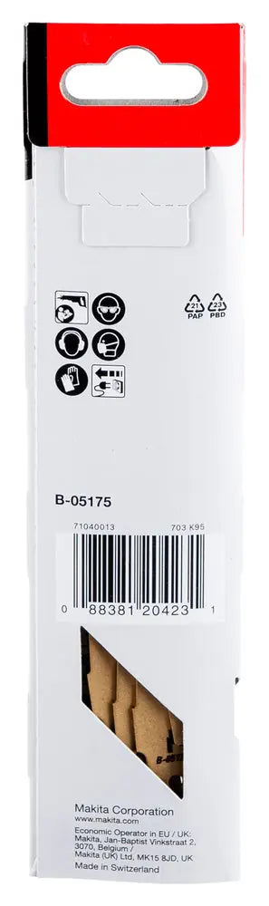 
          5 BiMetall- Säbelsägeblätter für Metall und olz
          B-05175
        