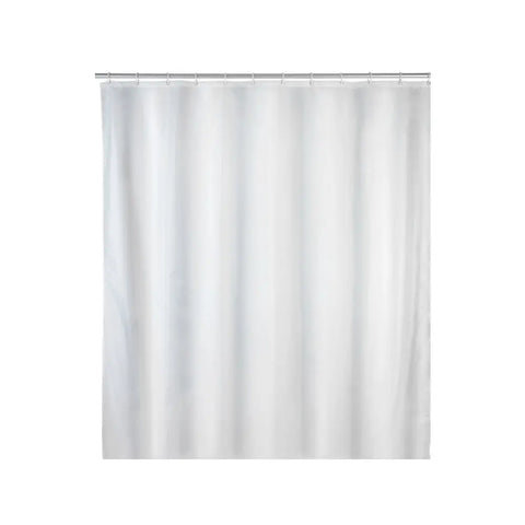 Wenko - Shower Curtain Solid White PEVA - Elegant & Durable 🌿🚿✨