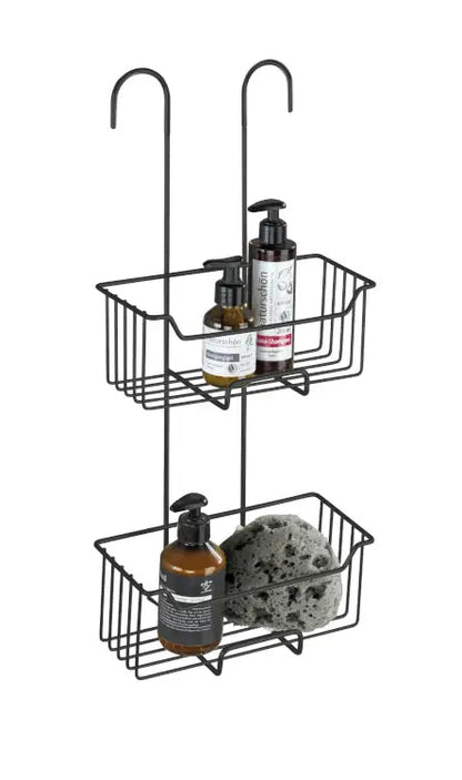 Thermostat-Dusch-Caddy Milo 2 Etagen schwarz