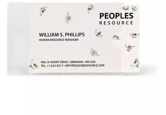 3L Visitenkartentaschen 60x95mm 510109 PP, selbstklebend 100 Stück