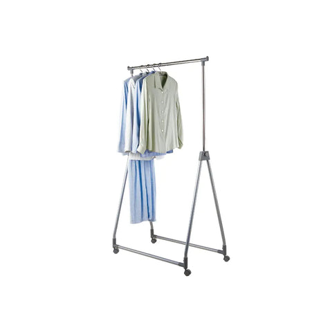 Wenko - Foldable Chrome Clothes Rack - Style & Space Saver! 👗✨