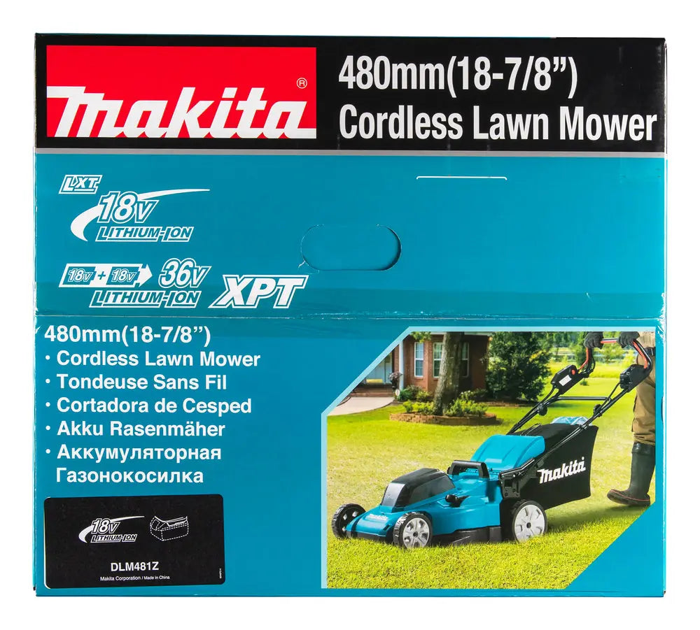 
          Akku-Rasenmäher LXT ® mit Radantrieb 48 cm
          DLM481Z
        