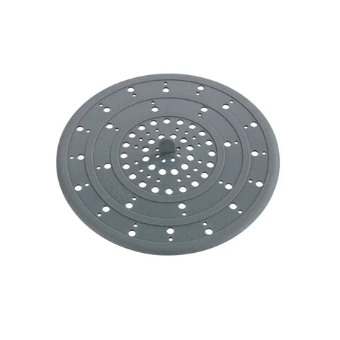 Wenko - Sava Gray Silicone Drain Sieve - Keep Drains Unclogged! 🚰✨