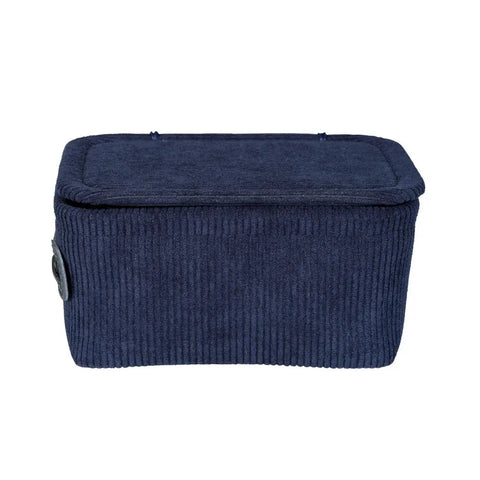 Wenko - Bathroom Basket Anela Dark Blue - Elegant Storage Solution 🌊✨