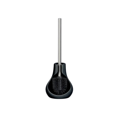 Wenko - Ceramic Toilet Set Drop Neo - Sleek & Functional Bathroom Accessory ⚫🚽✨