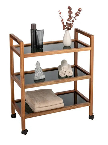 Haushalts- und Badwagen Fondi Akazie