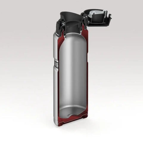 Bottle Stainless King 0.70 lt. stainless steel