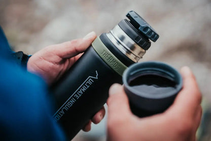 Mountain beverage bottle 0.5 l charcoal black mat