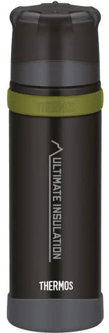 Mountain beverage bottle 0.5 l charcoal black mat