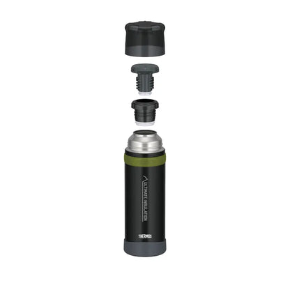 Mountain beverage bottle 0.75l charcoal black mat