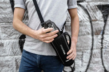 Ultralight Strap Bottle 1.0l black mat