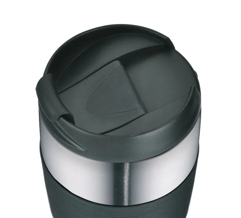 Isolierbecher ThermoPro 0.4 l Edelstahl mattiert, schwarz