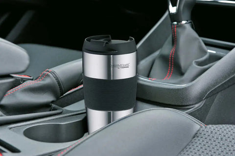 Isolierbecher ThermoPro 0.4 l Edelstahl mattiert, schwarz