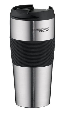 Isolierbecher ThermoPro 0.4 l Edelstahl mattiert, schwarz