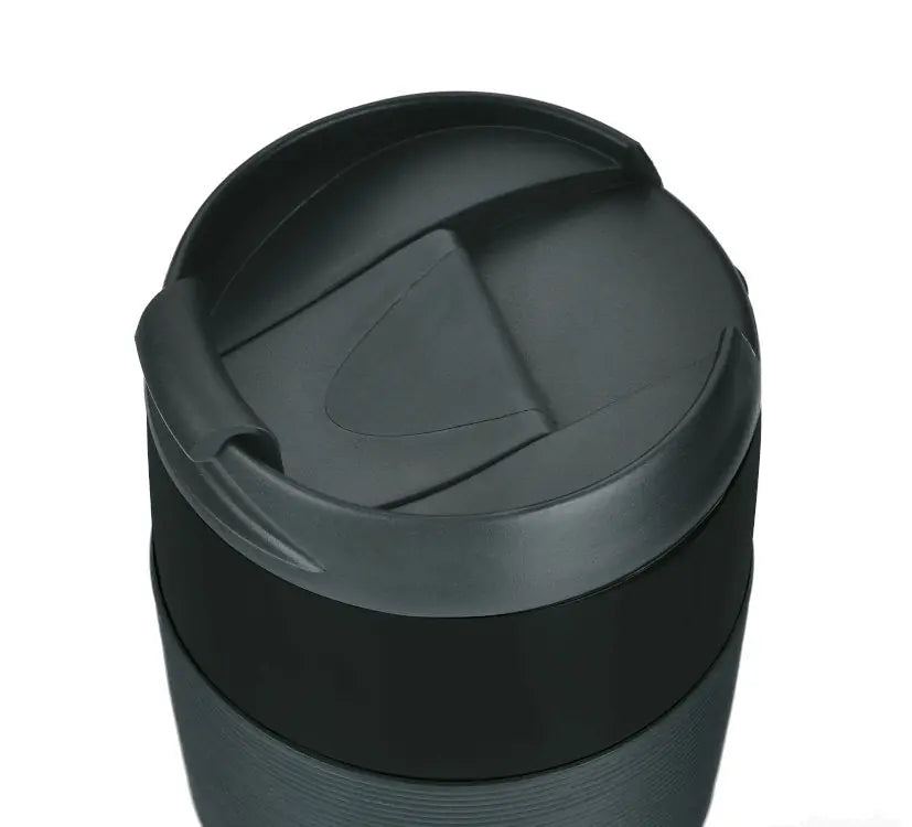 Isolierbecher ThermoPro 0.4 l Edelstahl schwarz, schwarz