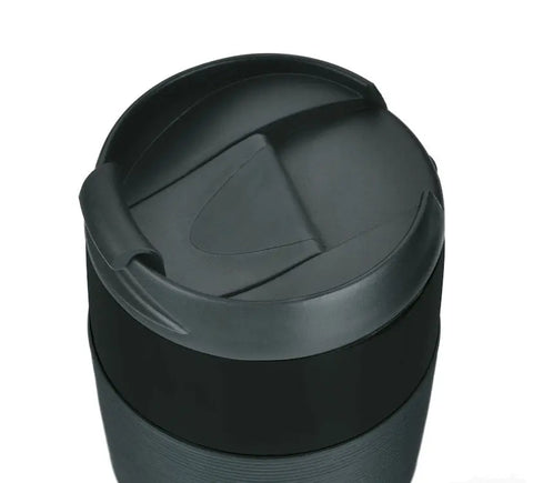 Isolierbecher ThermoPro 0.4 l Edelstahl schwarz, schwarz
