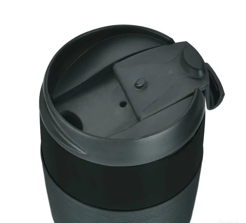 Isolierbecher ThermoPro 0.4 l Edelstahl schwarz, schwarz