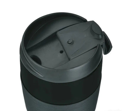 Isolierbecher ThermoPro 0.4 l Edelstahl schwarz, schwarz