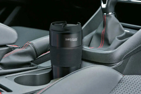 Isolierbecher ThermoPro 0.4 l Edelstahl schwarz, schwarz