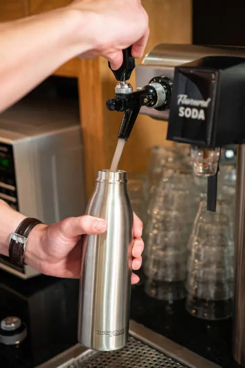 TC Bottle, mattiert, 0.5 lt. Edelstahl mattiert