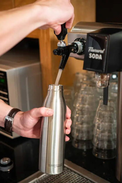 TC Bottle, mattiert, 0.5 lt. Edelstahl mattiert