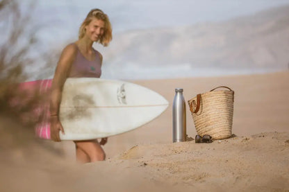 TC Bottle stainless steel 1.0l Edelstahl mattiert