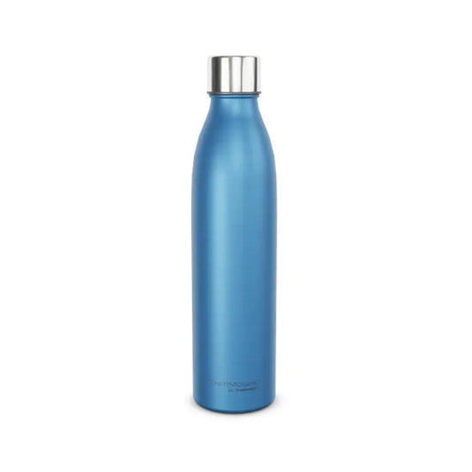 TC Bottle, blue mat, 0.75 lt. niagara blue mattiert