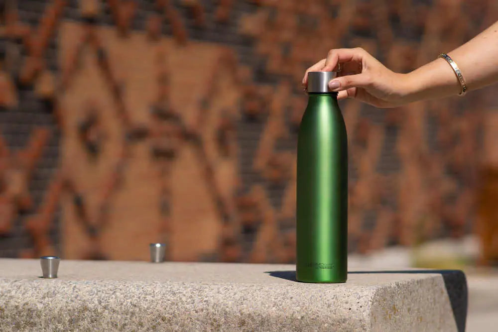 TC Bottle,aspen green,0.75 lt. Edelstahl mattiert