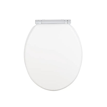 Wenko - WC Seat Morra White Glossy MDF - Transform Your Bathroom with Style! 🚽✨