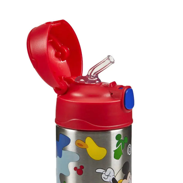 Funtainer Straw Bottle Disney Mickey classic 0.35 lt.