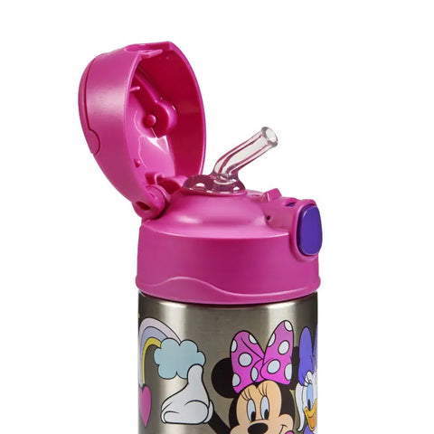 Funtainer Straw Bottle Disney Minnie classic 0.35 lt.
