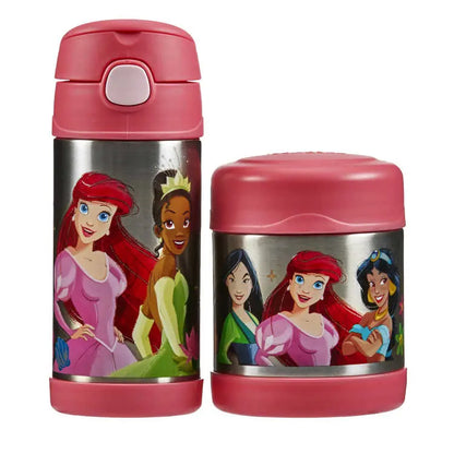 Funtainer Straw Bottle Disney Princesses 0.35 lt.