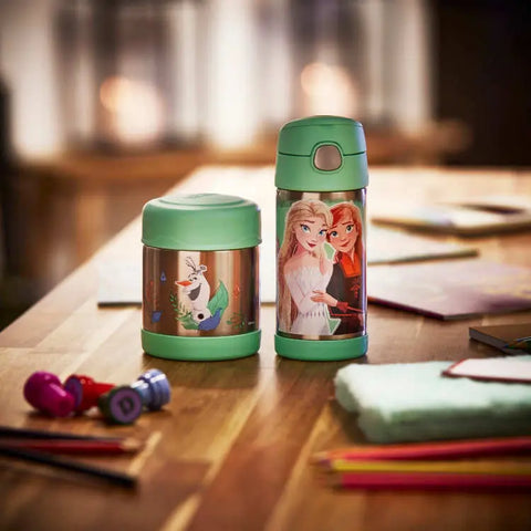 Funtainer Straw Bottle Disney Frozen 2 0.35 lt.