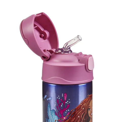 Funtainer Straw Bottle Disney Little Mermaid 0.35 lt.