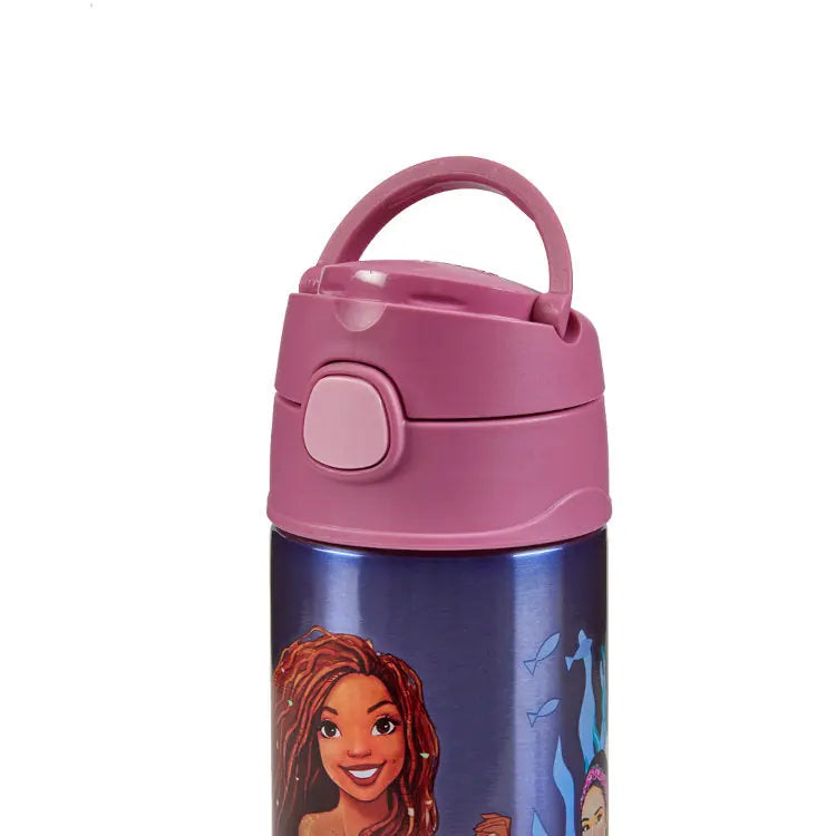 Funtainer Straw Bottle Disney Little Mermaid 0.35 lt.