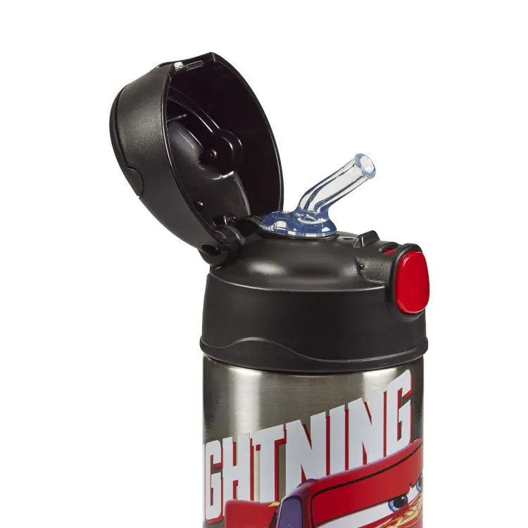 Funtainer Straw Bottle Disney Cars 0.35 lt.