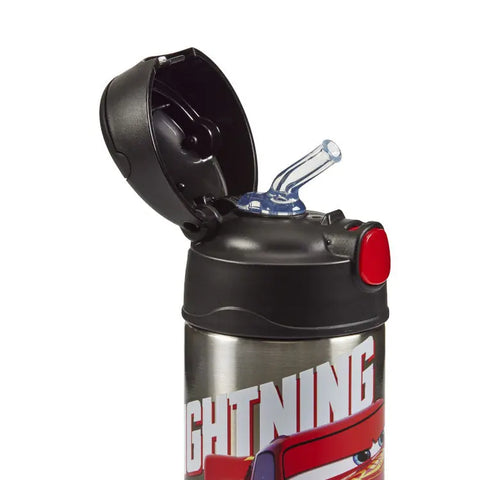Funtainer Straw Bottle Disney Cars 0.35 lt.