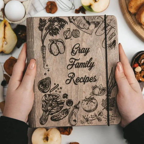 kitchen wooden book 