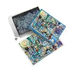 Blau 1000 Teile