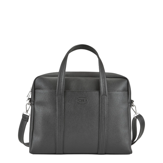 ROSSIS - Tom Lux Panther Black - 100% vegan business bag for modern pros ✨🖤