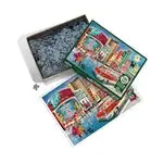 Vintage Weichnachtsshopping 1000 Teile