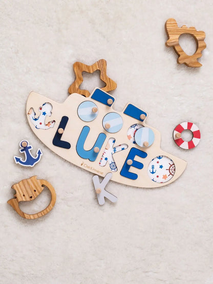 puzzle boat for chlid 