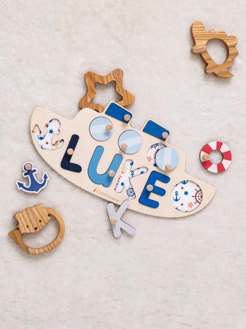 puzzle boat for chlid 