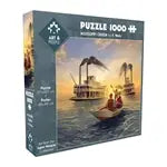 Art&Meeple Puzzle - Mississippi Queen 1000 Pcs