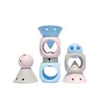 Building Genius Lern-/Bauspiel Set pastell