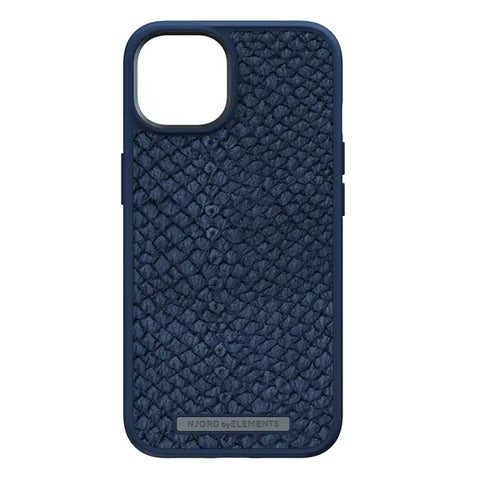 iPhone 14 Pro Max, Lachsleder blau